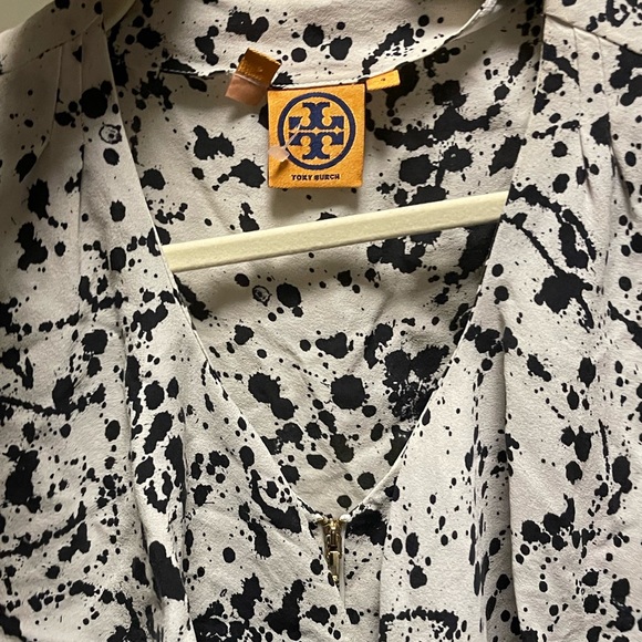 Tory Burch Zip-Up Blouse - Picture 2 of 5
